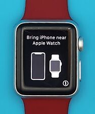 Usado, Apple Watch Series 1 - 38 mm estojo de alumínio e pulseira esportiva vermelha comprar usado  Enviando para Brazil
