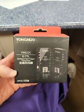YONGNUO YN622C-  E-TTL Wireless Flash Controller For Canon 2-Pack, used for sale  Shipping to South Africa