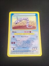 Cartões colecionáveis Onix Pokemon Funskool e 03 2004 cartão raro Índia vendedor dos EUA comprar usado  Enviando para Brazil