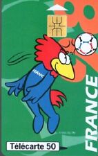 Télécarte 50 Ut - Carte téléphonique Football World Cup 98 - Footix Tete  F840 d'occasion  Vitry-sur-Seine