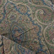 Ralph Lauren Brianna Elizabeth Paisley Comforter Quilt Size Full Queen VTG USA, used for sale  Shipping to South Africa