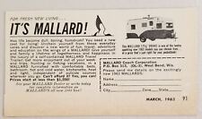 1963 print mallard for sale  Sterling Heights