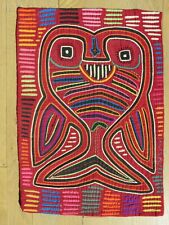 Antiga arte têxtil Kuna Mola aplique reverso Panamá 18" x 13" comprar usado  Enviando para Brazil