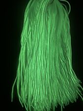 Used, BULK LOT - GLOW IN DARK ROPE SHOE LACES-ROUND- 50x - 36 in and 100x - 48 in FS for sale  Shipping to South Africa