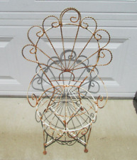 peacock kids chair white for sale  Kittery