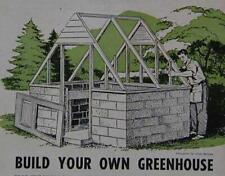 6x8 greenhouse build for sale  Diamond Point