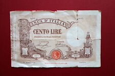 Banconota 100 lire usato  Italia