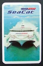 1 x Playing Card Single Swap Ship HoverSpeed SeaCat Ferry Sea Cat ZS061 for sale  Shipping to South Africa