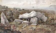 Cromlech Fishguard Wales 1880 Watercolour Painting Algerina Peckover (1841-1927) for sale  Shipping to South Africa