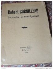 Robert cornilleau souvenirs d'occasion  Lamballe
