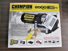 Used, CHAMPION #12003 ATV/UTV 2000LB WINCH KIT, 1-HP for sale  Shipping to South Africa