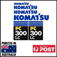 Komatsu pc300lc decals for sale  Shipping to Ireland