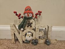 Christmas snowman noel for sale  Quakertown