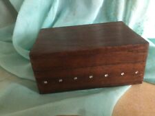 Rectangular wooden box for sale  BEXHILL-ON-SEA