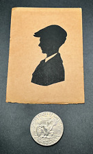 Silhueta antiga recortada retrato jovem Alemanha 1925 Haus Maguhn ÓTIMO comprar usado  Enviando para Brazil