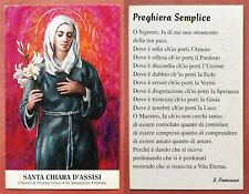 Santino holy card usato  Roma