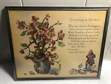 Vintage greetings mother for sale  Lubbock