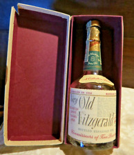 Garrafa muito antiga Fitzgerald Kentucky Sour Mash Bourbon vazia 1/2 pinta na caixa 1958 comprar usado  Enviando para Brazil