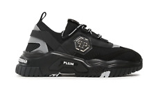 PHILIPP PLEiN Sneakers Trainer Predator Schwarz Sportschuhe USC0096 -  NEU OVP  comprar usado  Enviando para Brazil