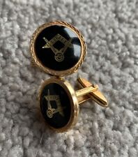 Masonic freemason cufflinks for sale  BLACKPOOL