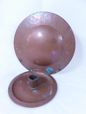 Vintage copper candle for sale  Shipping to Ireland