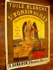Affiche ancienne tuile d'occasion  Charolles