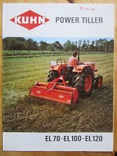 Kuhn power tiller for sale  LETCHWORTH GARDEN CITY