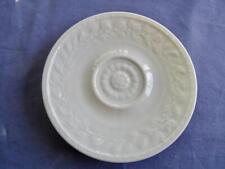 Bernardaud France "Louvre" 6" Saucer (s) White French Embossed Porcelain for sale  Shipping to South Africa