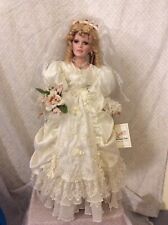 Bridal porcelain doll for sale  Bedford