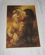 Horse lithograph wild for sale  Richland