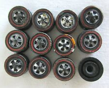 LOTE DE PNEUS VINTAGE ORIGINAL 5SP HOT WHEELS 1:64 FUNDIDO 12 REDLINE MAG WHEELS comprar usado  Enviando para Brazil