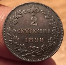 Moneta centesimi 1898 usato  Olbia