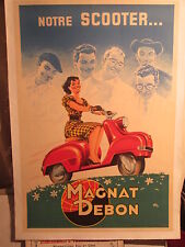 Affiche ancienne scooter d'occasion  Montauban