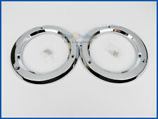 Round chrome bezels for sale  Springfield
