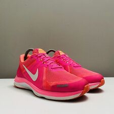 Tênis de corrida Nike Dual Fusion X2 feminino 819318-601 rosa tamanho 8.5 LEIA comprar usado  Enviando para Brazil