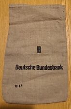 Deutsche bundesbank jutesäckc gebraucht kaufen  Kirchenthumbach