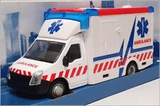 Usado, Burago Appx 15 cm de largo 18-32266 - ambulancia municipal con camilla - blanca segunda mano  Embacar hacia Argentina