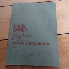 Vauxhall victor owner for sale  STAMFORD