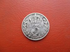 1905 silver threepence for sale  SALISBURY