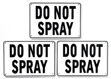 Spray warning sign for sale  Mount Gilead