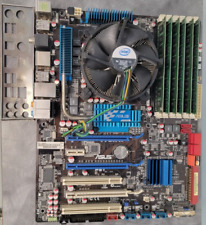 Chipset ASUS P6T SE Intel X58 LGA1366 DDR3 placa-mãe com CPU i7-920 e 24 GB de RAM comprar usado  Enviando para Brazil