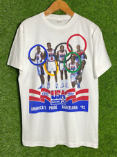 Vintage 1992 USA olympic basketball Dream Team tee shirt reprint HA1021 myynnissä  Leverans till Finland