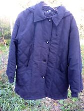 Parka femme noire d'occasion  Neuville-aux-Bois