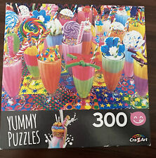 Sugary Shakes Delicioso Puzzle CraZart 300 Piezas Puzzle 24” X 18” ¡Completo! 2020 segunda mano  Embacar hacia Argentina