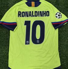 Usado, CAMISA DE FUTEBOL RONALDINHO #10 FC BARCELONA 2005/2006 TAMANHO M comprar usado  Enviando para Brazil