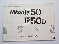 Nikon f50 f50d for sale  SITTINGBOURNE