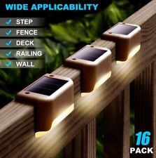 Paquete de 16 Luces LED para Escaleras Exteriores - Instalación Sencilla y Durabilidad segunda mano  Embacar hacia Argentina