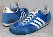 Tênis ADIDAS DRAGON tamanho 13 RETRO AZUL LISTRAS BRANCAS comprar usado  Enviando para Brazil