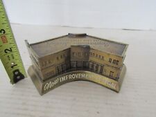 VINTAGE MONEY COIN METAL STILL BANK BUILDING BANTHRICO IMPROVEMENT FEDERAL for sale  Shipping to South Africa