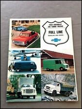 1968 Chevrolet Truck Original Sales Brochure - Pickup Van Suburban Panel Camper for sale  Shipping to United Kingdom